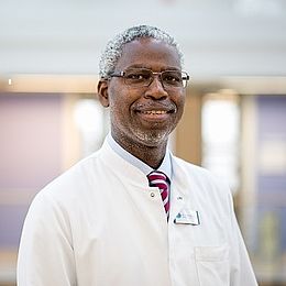 Chefarzt Dr. Gilbert Mugomba