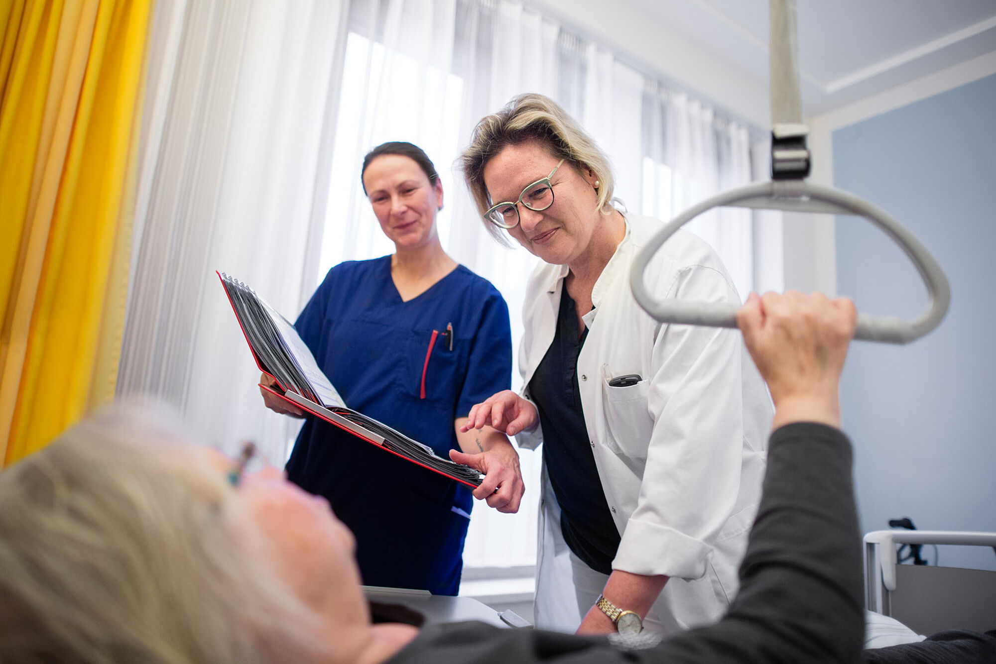 Visite auf Station 2 (Innere Medizin)